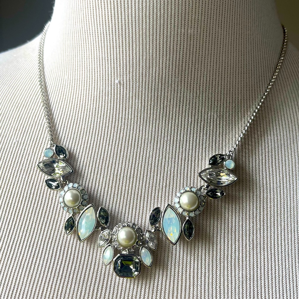 Givenchy Opal Multi Crystal Necklace - image 1